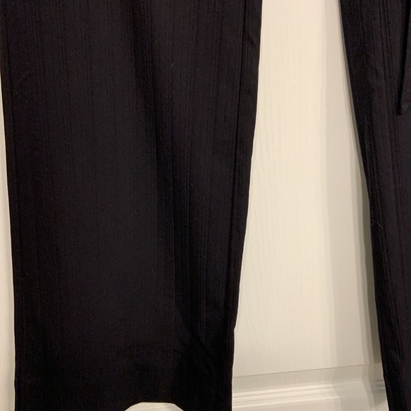 Elevenses Anthropologie Black Straight Leg Pants - Picture 2 of 8